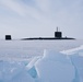 HMS Trenchant Surfaces in the Arctic Circle