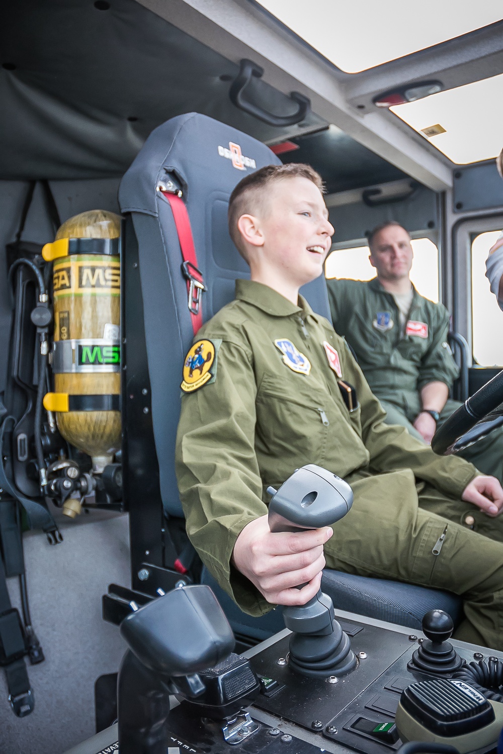 Andrew &quot;Gunner&quot; Jolly is 138th Fighter Wing's Newest Pilot for a Day