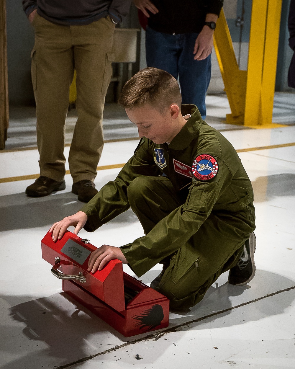 Andrew &quot;Gunner&quot; Jolly is 138th Fighter Wing's Newest Pilot for a Day