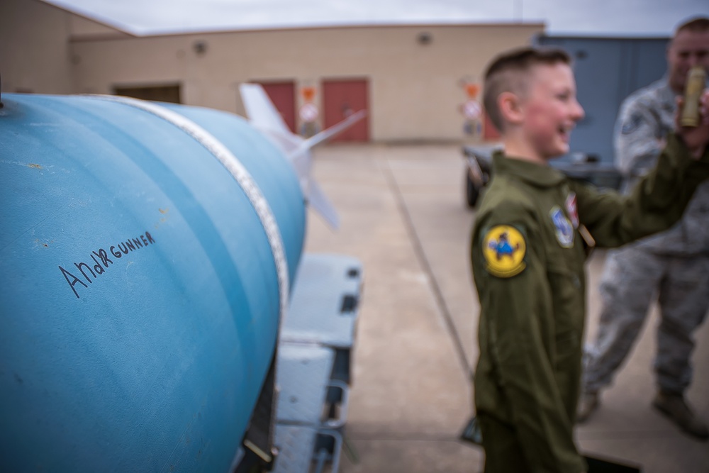 Andrew &quot;Gunner&quot; Jolly is 138th Fighter Wing's Newest Pilot for a Day