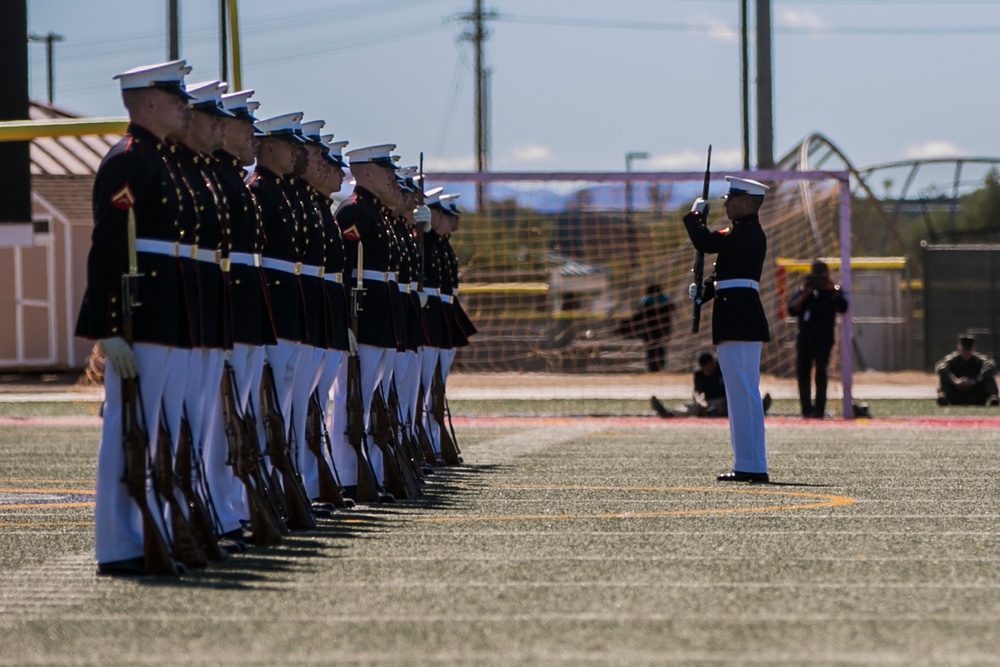 Combat Center hosts Battle Colors Ceremony