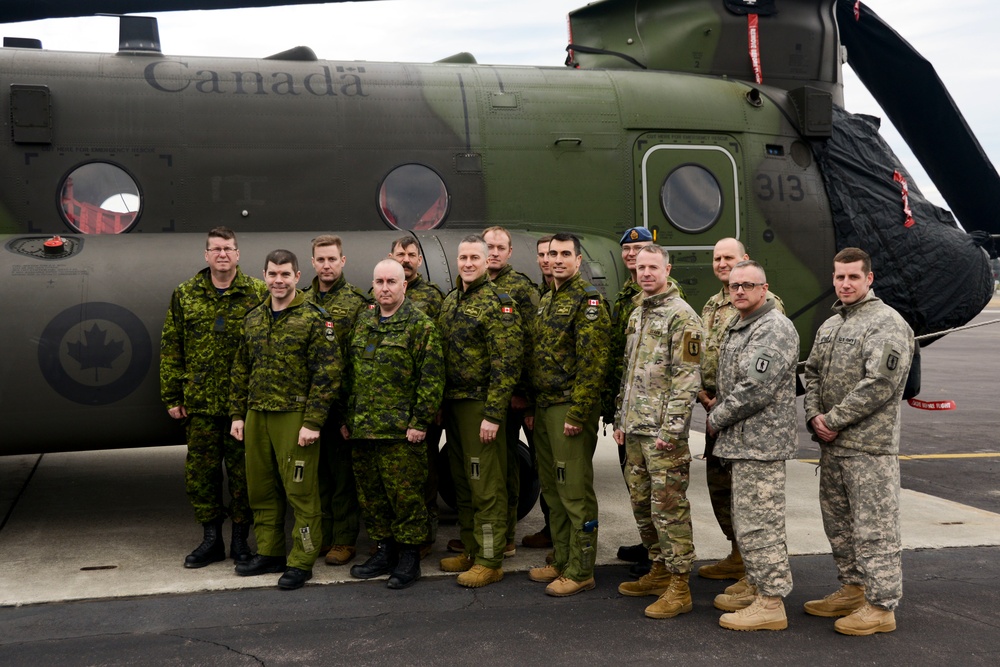 Canadian aviators visit EAATS
