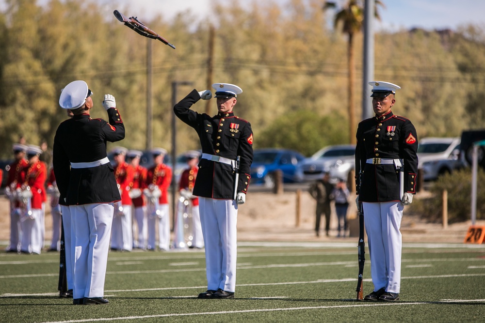 Combat Center hosts Battle Colors Ceremony