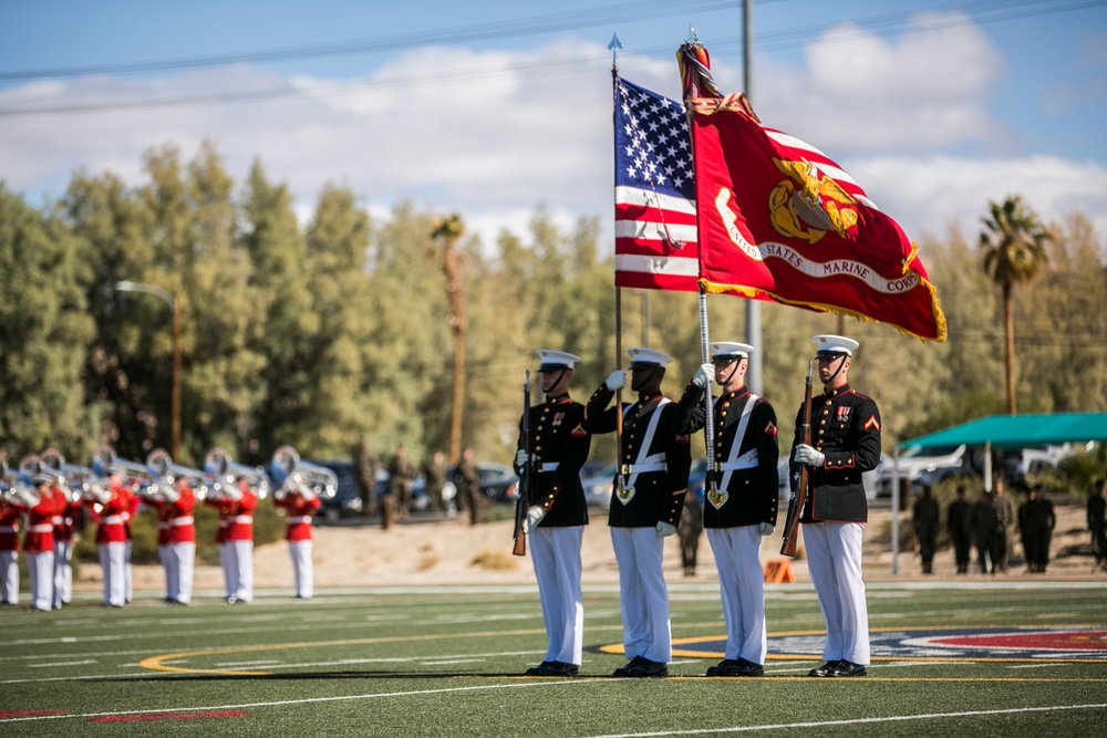 Combat Center hosts Battle Colors Ceremony