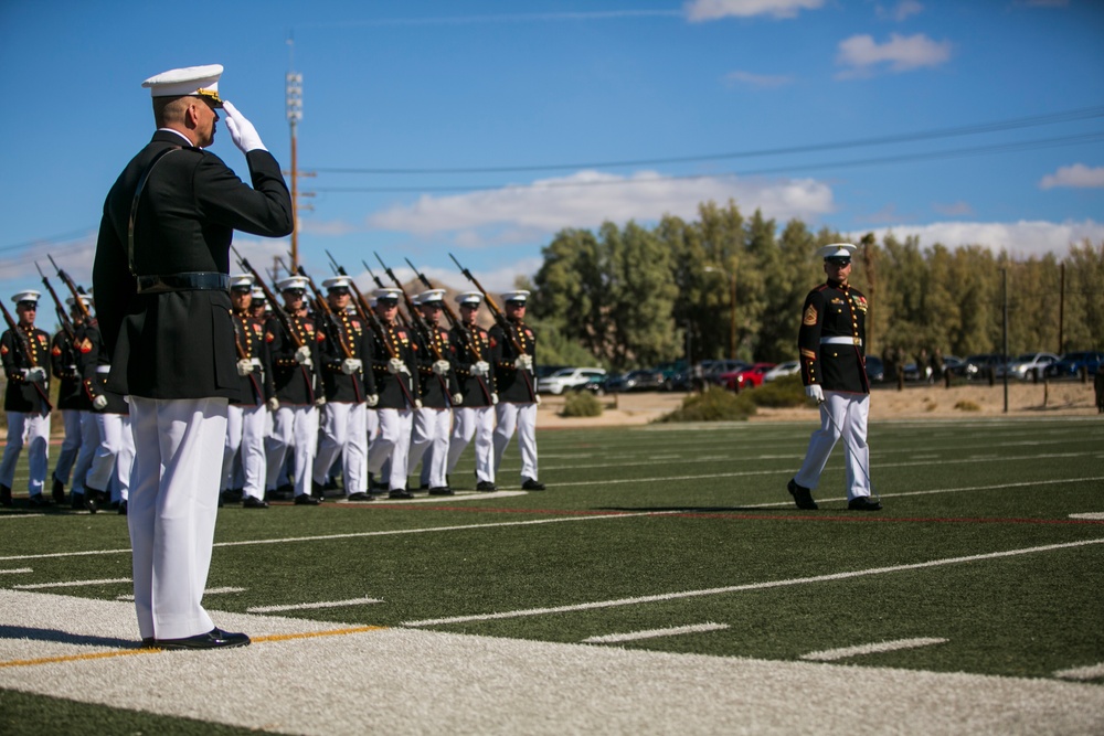 Combat Center hosts Battle Colors Ceremony