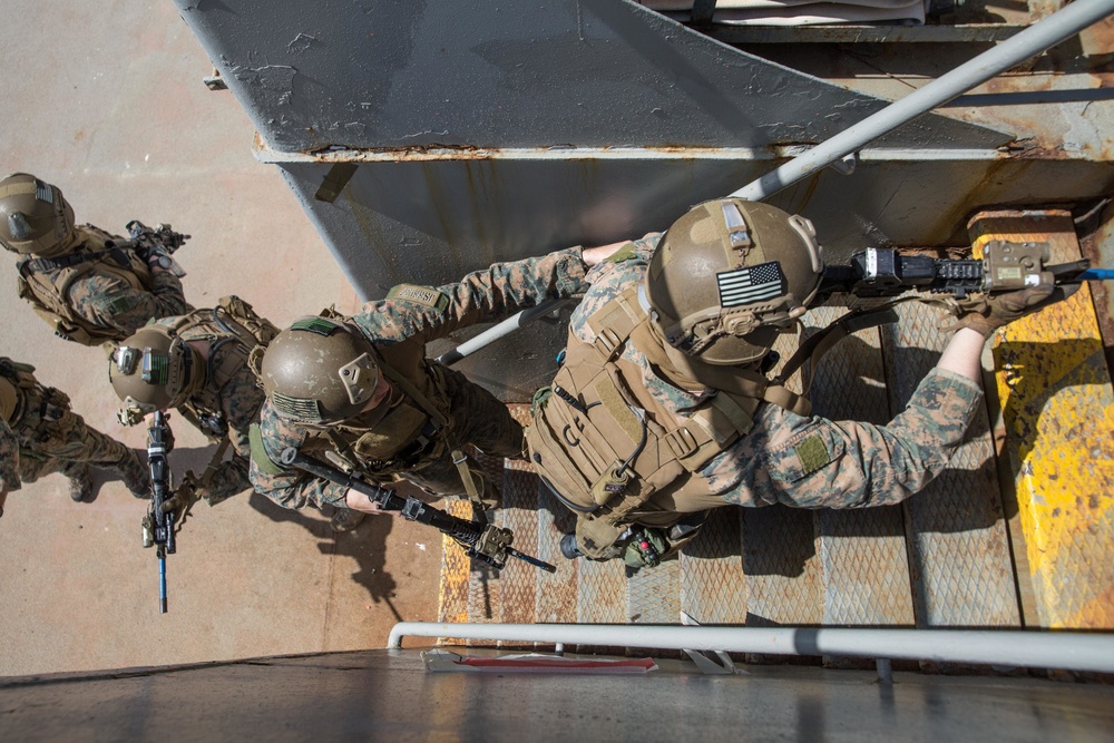 MRF participates in Counter IED training and VBSS drills