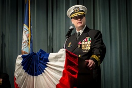 USS Pennsylvania (Gold) Conducts Change of Command