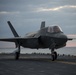 F-35B Lightning IIs conduct flight operations on the USS Wasp