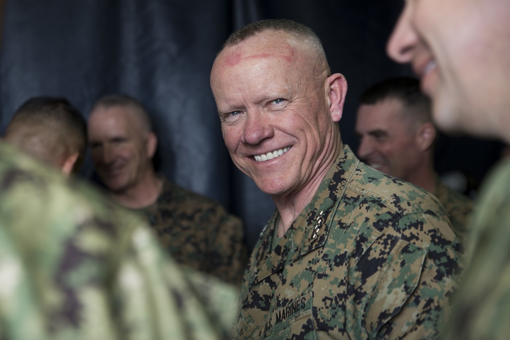 III MEF CG visits USS Wasp