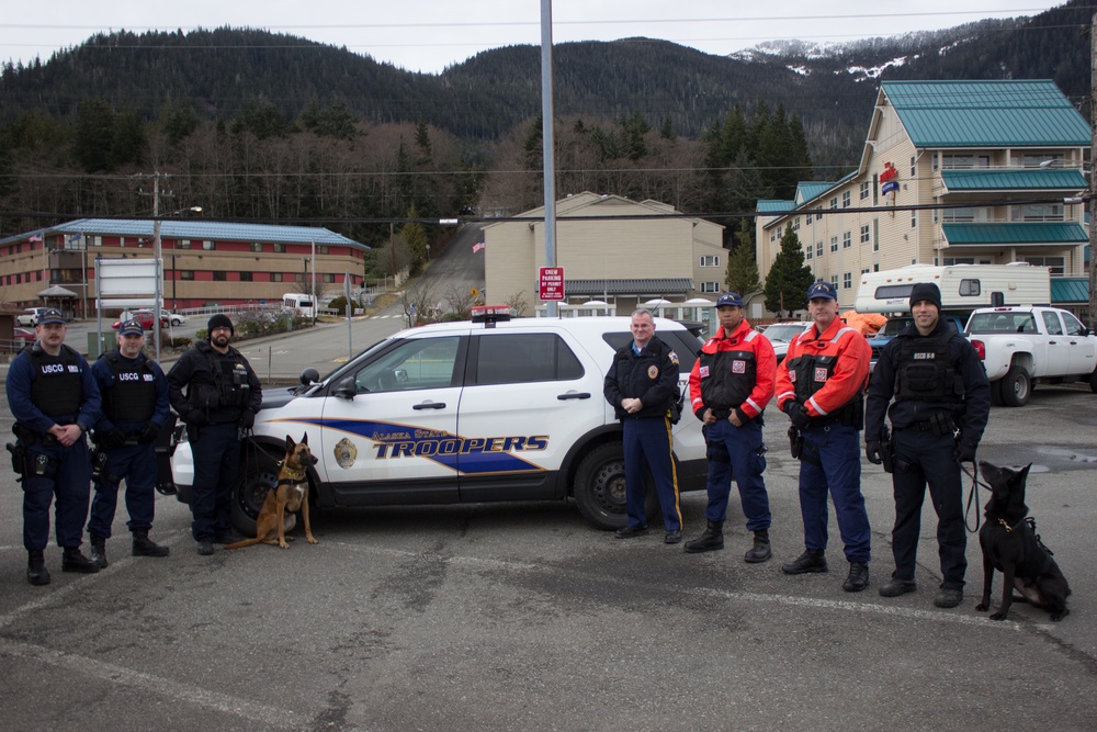 Coast Guard, Alaska State Troopers conduct joint law enforcement operation