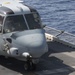 MV-22B Ospreys conduct flight operations on the USS Wasp