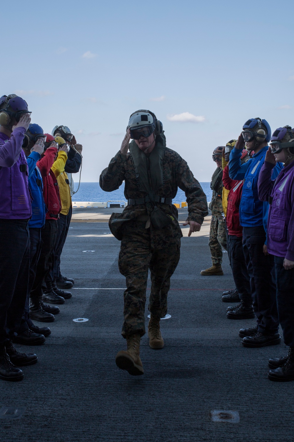 Deputy Commandant for Aviation visits USS Wasp