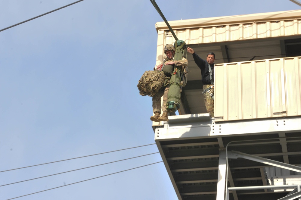 Panther Brigade Trains to Jump with Stinger Missiles