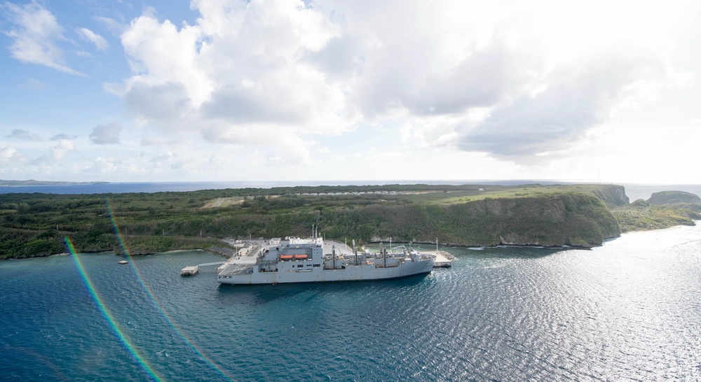 Naval Base Guam Aerial