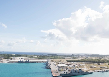 Naval Base Guam Aerial