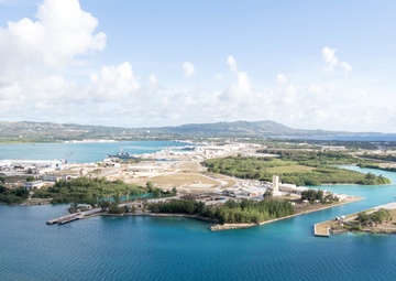 Naval Base Guam Aerial