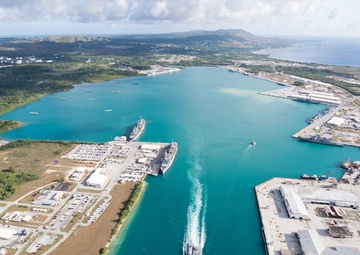 Naval Base Guam Aerial