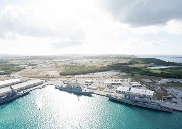 Naval Base Guam Aerial