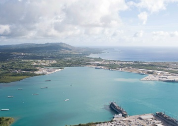 Naval Base Guam Aerial
