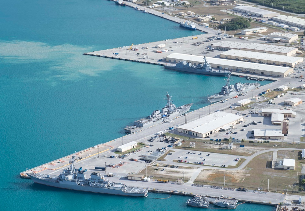 Naval Base Guam Aerial Photography