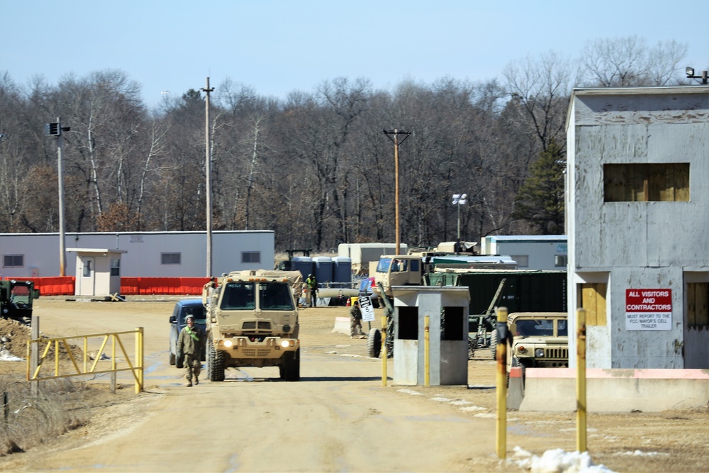 Combat Support Training Exercise 78-18-03 training ops at Fort McCoy