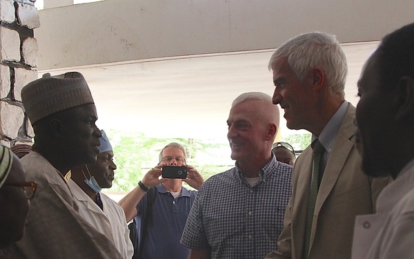 VIP Visit to Cameroon Hospital