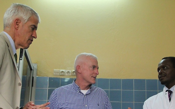 VIP Visit to Cameroon Hospital