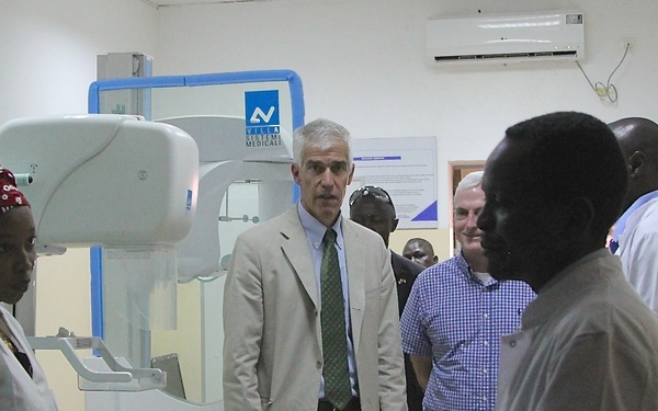 VIP Visit to Cameroon Hospital