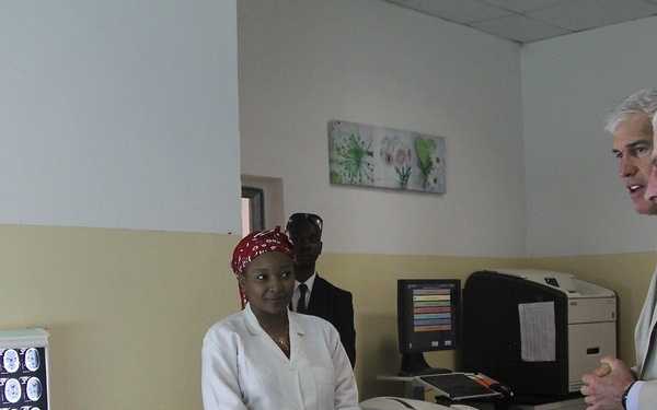 VIP Visit to Cameroon Hospital