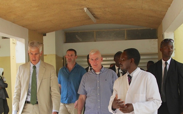 VIP Visit to Cameroon Hospital