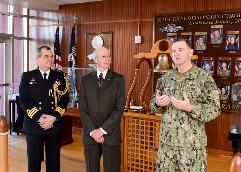 Retired Navy Captain receives honor from Royal Australian Navy