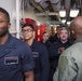 USS Bonhomme Richard (LHD 6) Sailors take the Navywide E-4 Advancement Exam
