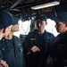 USS Bonhomme Richard (LHD 6) Junior Officers Participate in Ship Handling Training