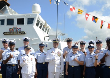 Coast Guard Cutter Galveston Island decommissioned after 26 years of service