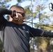 Marines Practice Archery during 2018 Marine Corps Trials
