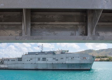 USNS Brunswick Starts Pacific Partnership 2018