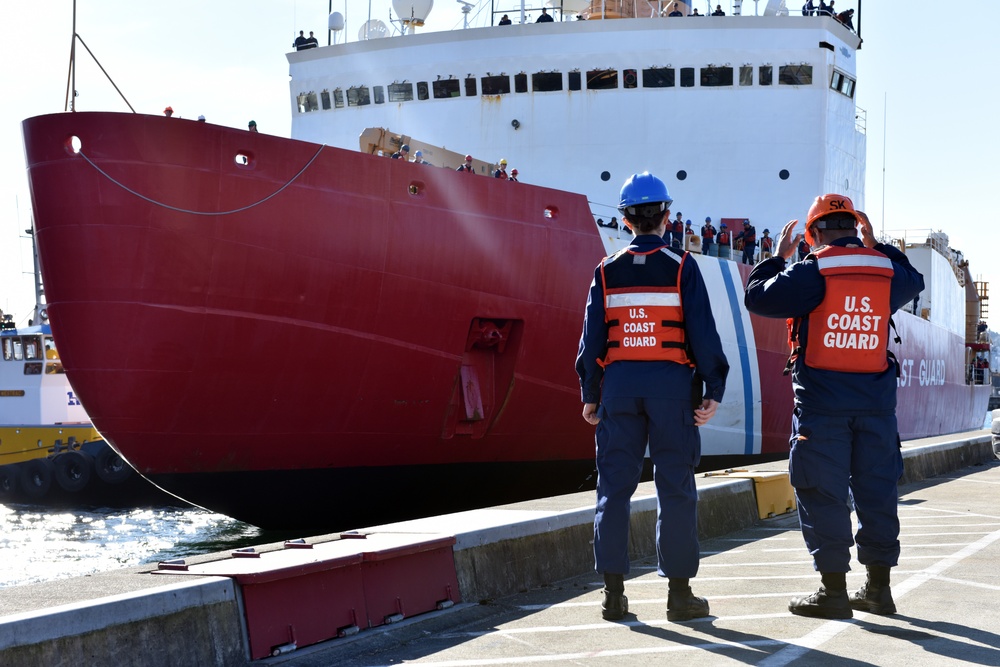 Coast Guard Cutter Polar Star crew returns home from 107-day long Antarctic mission