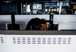 USS Coronado Gets Underway