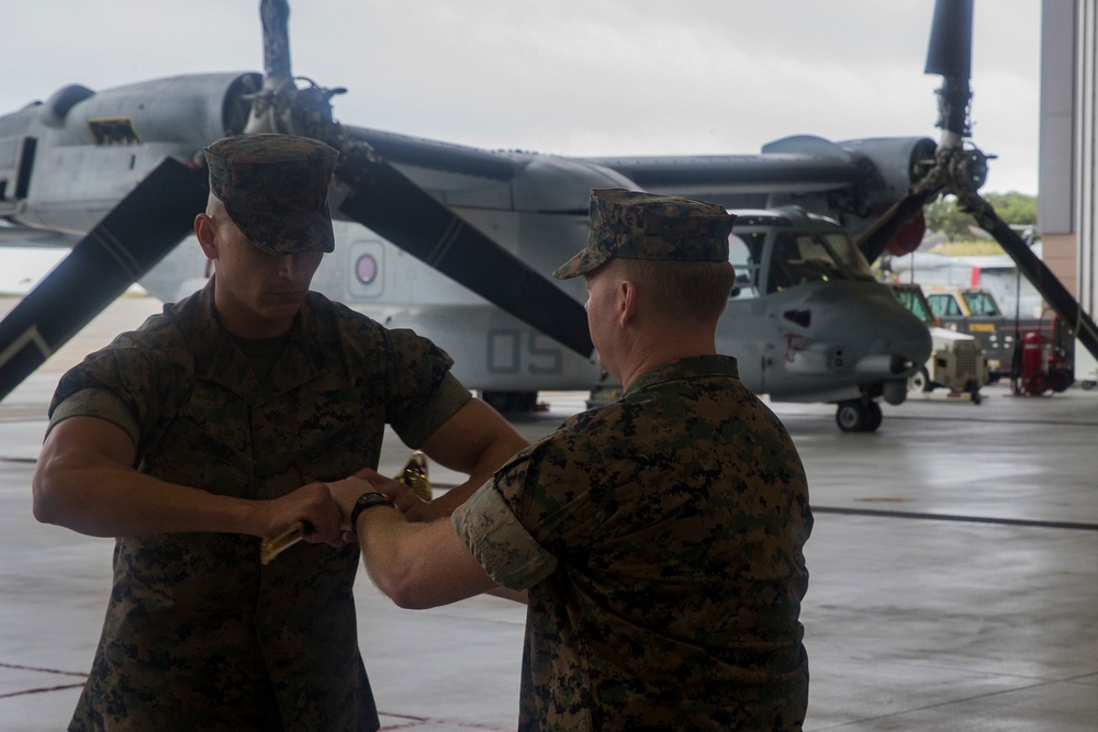 VMM-268 Relief and Appointment