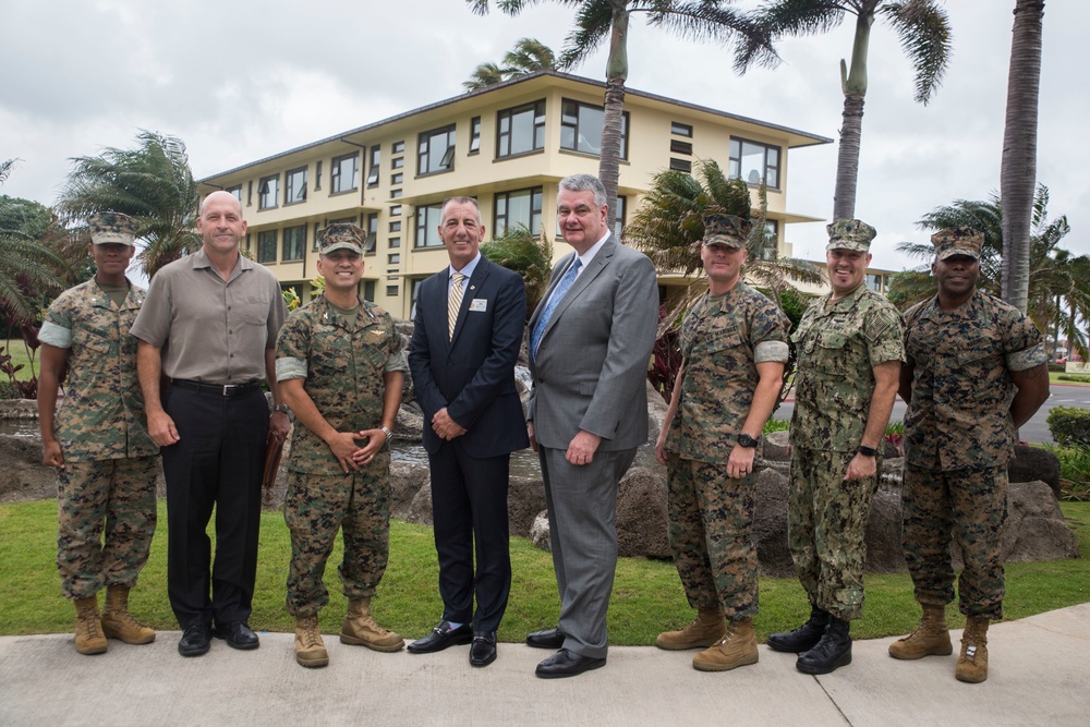 Veterans of Foreign War visit MCBH