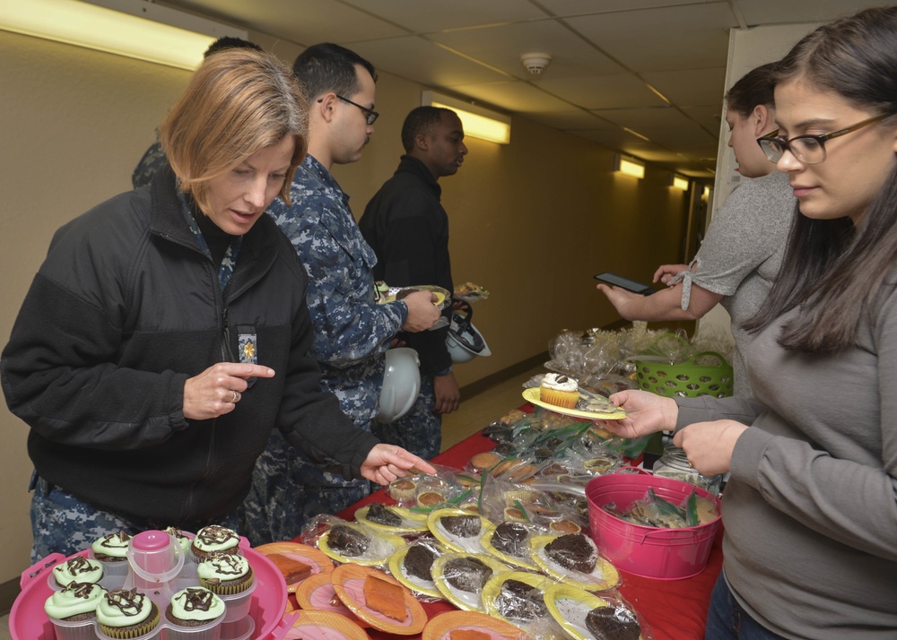 Nimitz FRG Hosts Bake Sale