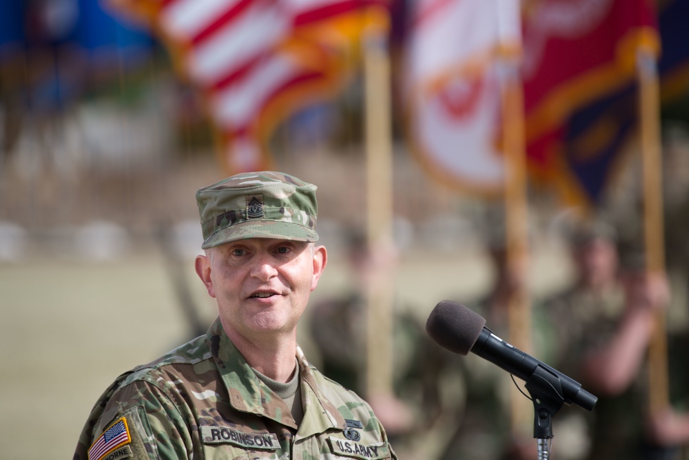Incoming Command Sergeant Major Remarks