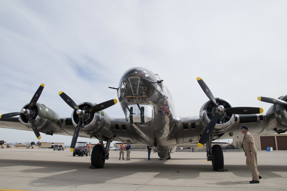 B-17 Brig. Gen. Brook Leonard Flight