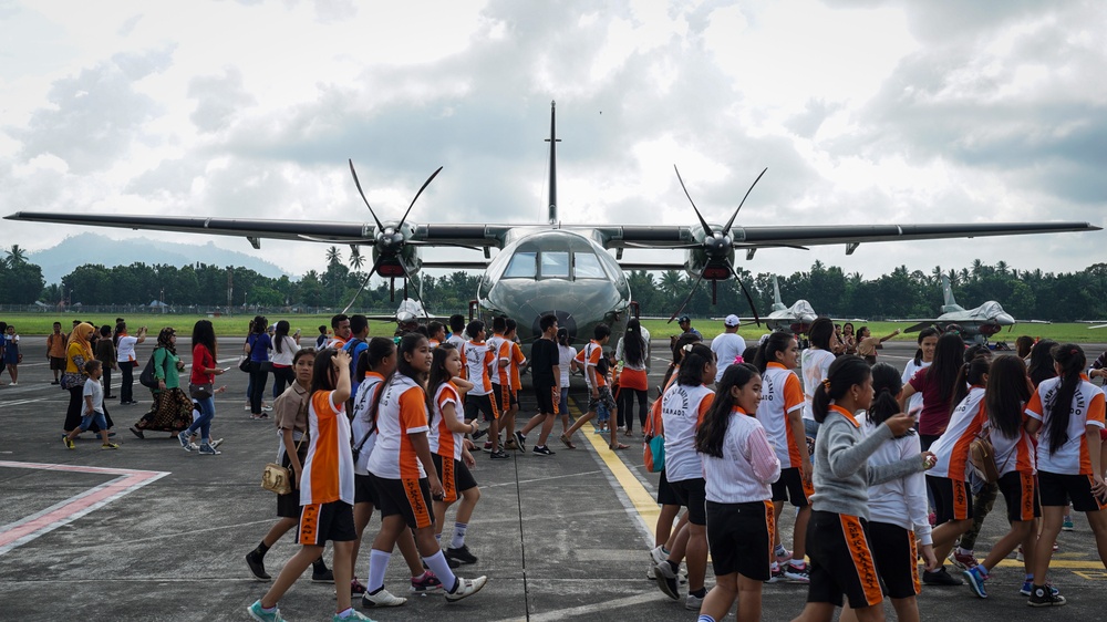 U.S., Indonesian air forces host open house during exercise Cope West 2018