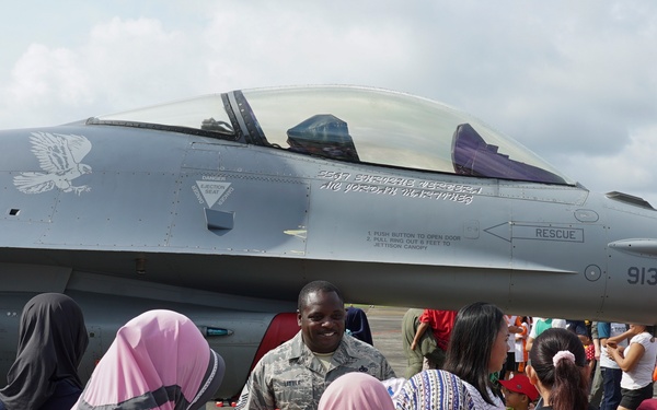 U.S., Indonesian air forces host open house during exercise Cope West 2018