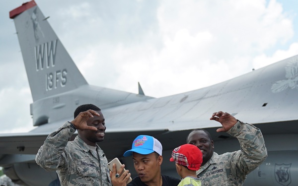 U.S., Indonesian air forces host open house during exercise Cope West 2018