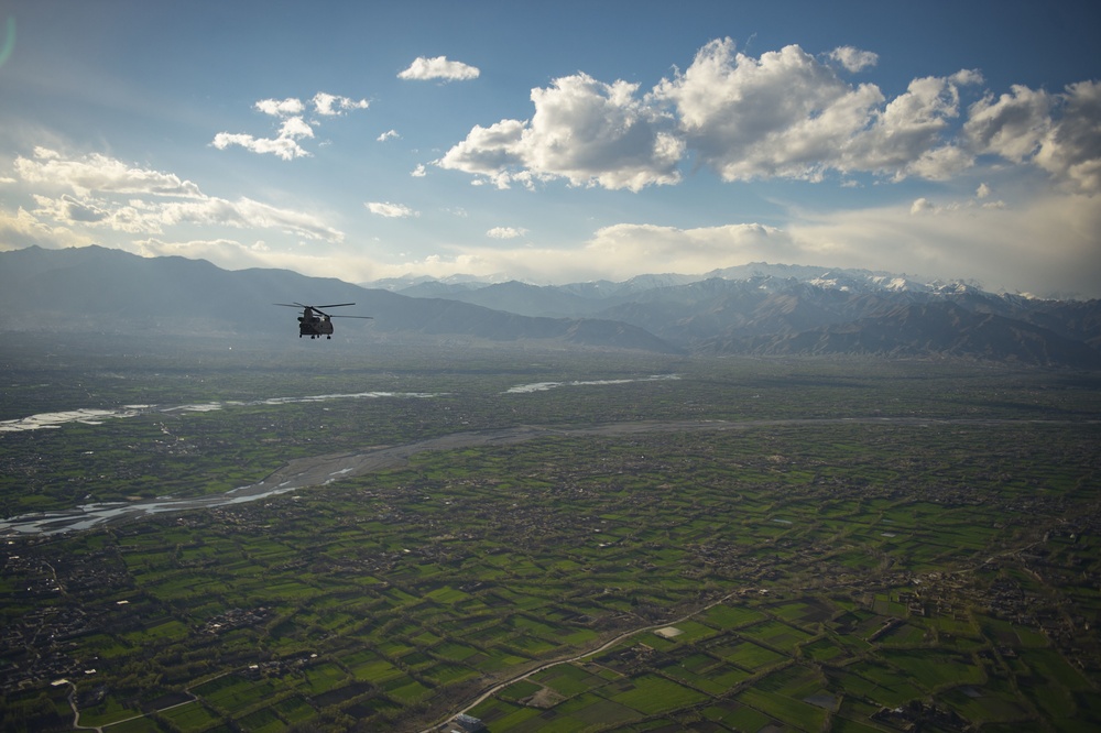 83rd ERQS Pararescuemen conduct training in the mountains of Afghanistan