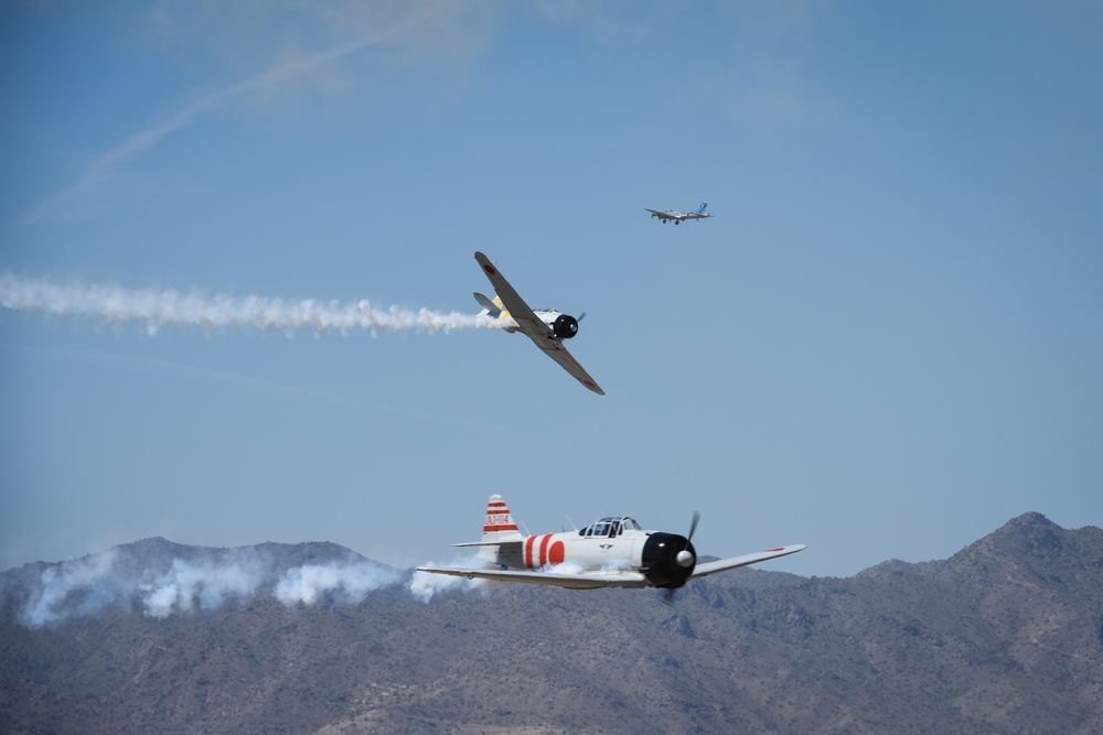 Tora Tora Tora Warbirds perform Luke Days 2018