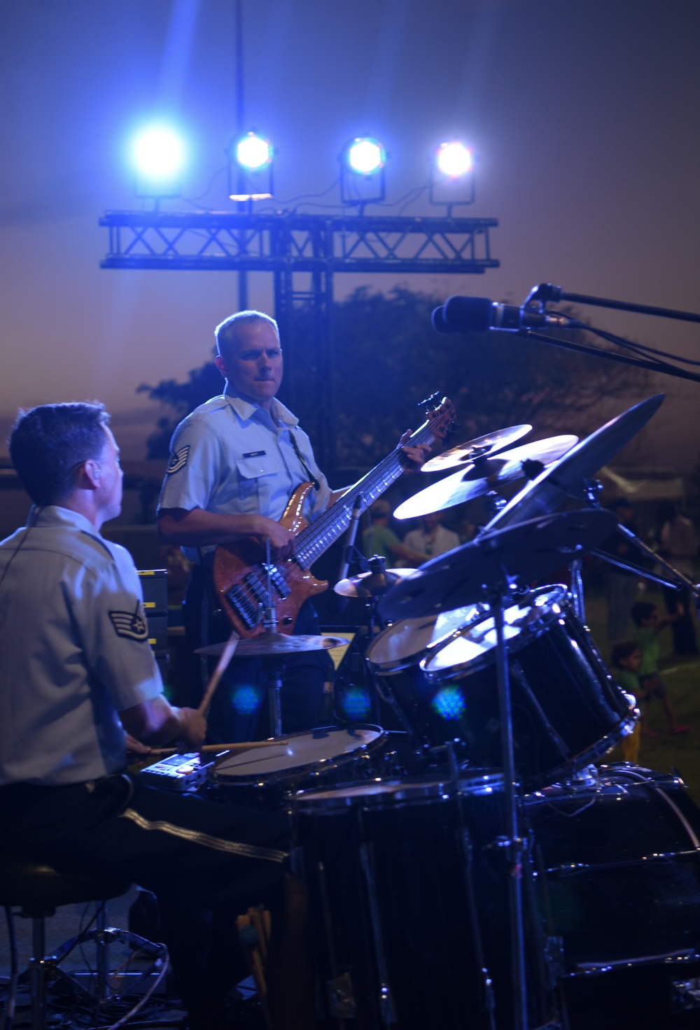 USAFE Band plays at US Embassy Senegal event