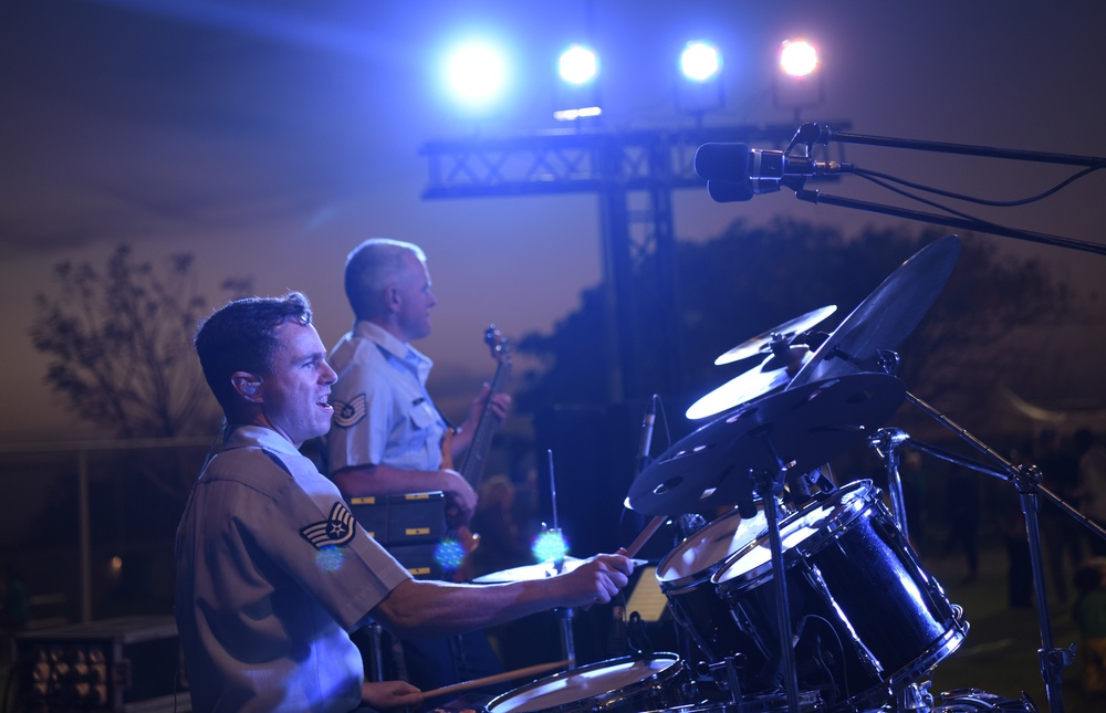 USAFE Band plays at US Embassy Senegal event